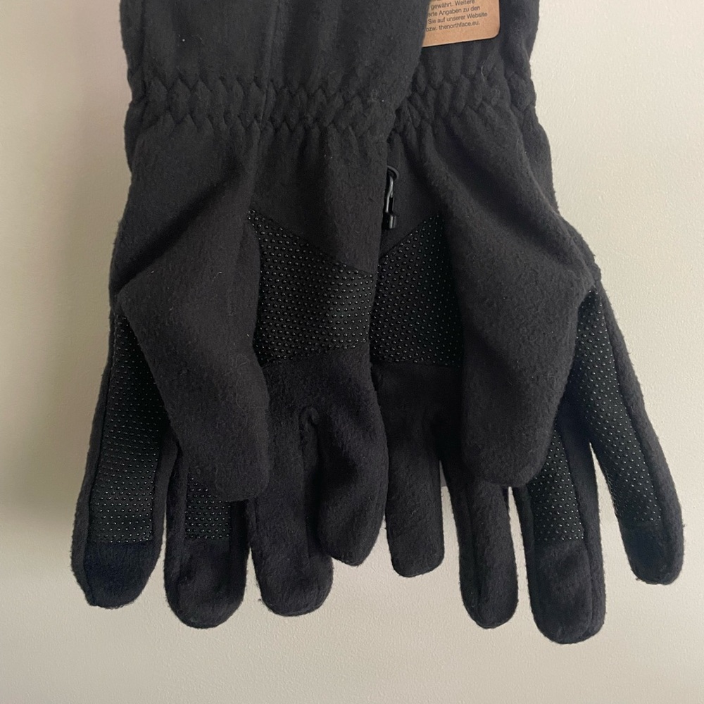 The North Face Unisex Etip Heavyweight Fleece Gloves Black, Size XL - Picture 3 of 5